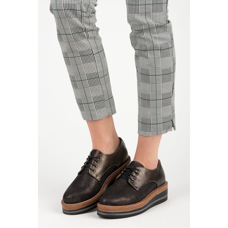 Kylie Snygga kilskor brun 1