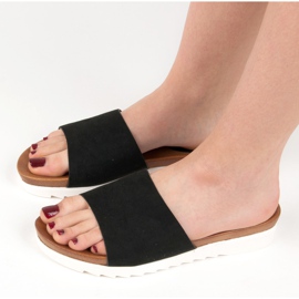 Svarta vinceza tofflor i mocka 2