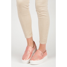 Seastar Sneakers på plattformen rosa 1