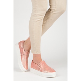 Seastar Sneakers på plattformen rosa 2