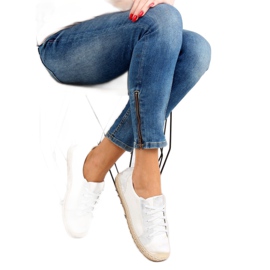 Vita espadrilles sneakers BB02P Vit 1