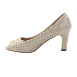 Pumpar perforerade Sergio Leone 232 brun gul 2