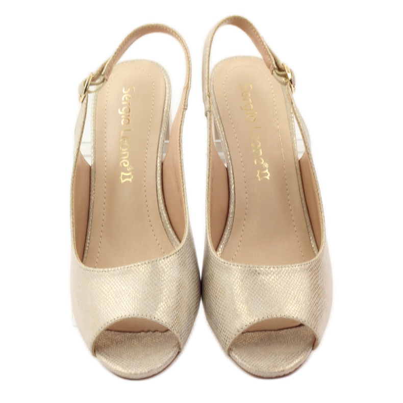 Sandaler på stolpen av Sergio Leone 810 gul brun 4