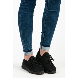 Svarta slip-on sneakers 1