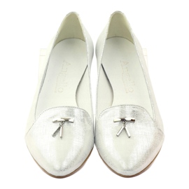 Lordsy ballerinas med silver Angello dekoration grå 4