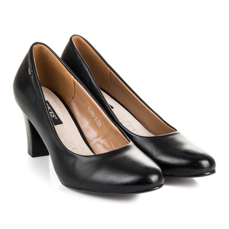 Vices Svarta pumps på stolpen 1