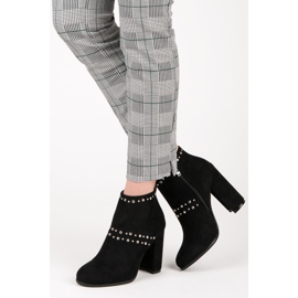 Seastar Stövlar i mocka på M275-stolpen svart 2