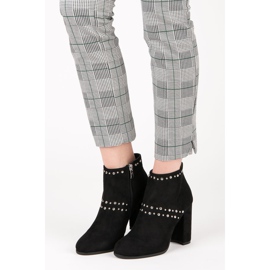 Seastar Stövlar i mocka på M275-stolpen svart 1