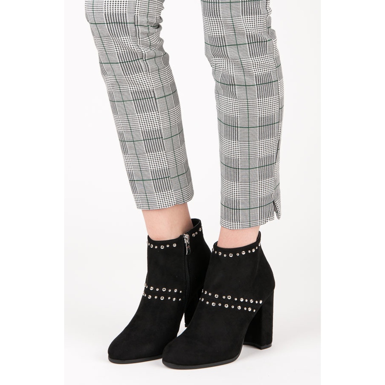 Seastar Stövlar i mocka på M275-stolpen svart 1