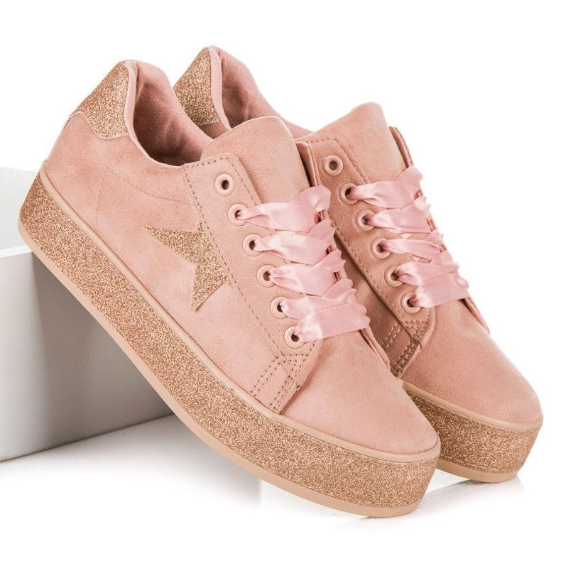 Mckeylor glitter sneakers rosa 2