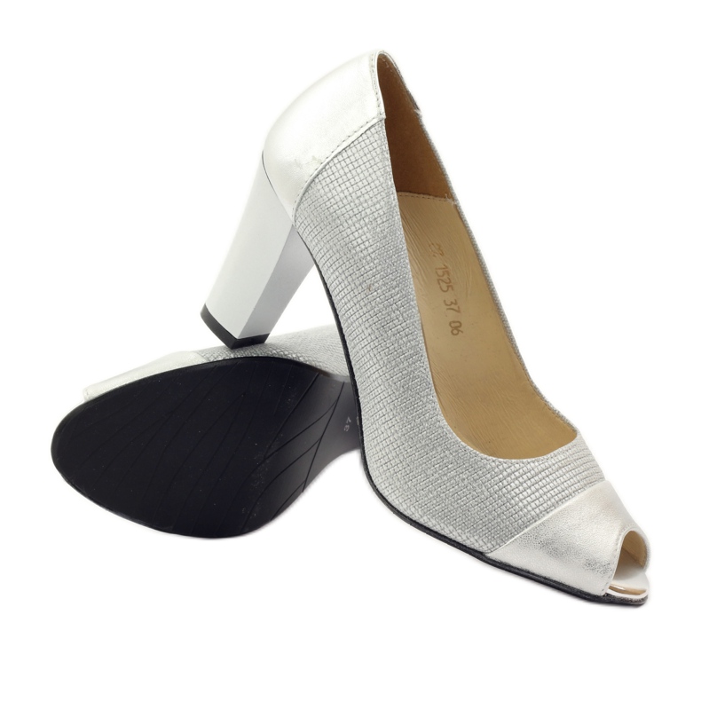 Dampumps Gamis 1525 silver grå 3