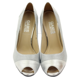 Dampumps Gamis 1525 silver grå 4