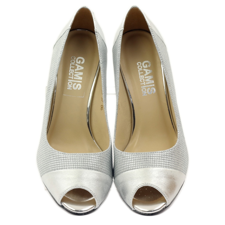 Dampumps Gamis 1525 silver grå 4