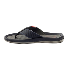 Herrtofflor gel Rider 81081 marinblå 2