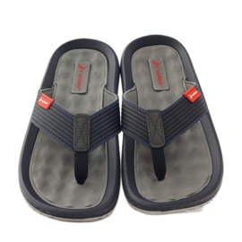 Herrtofflor gel Rider 81081 marinblå 4