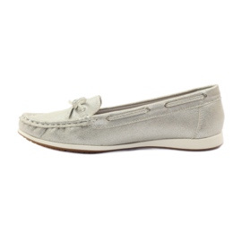 Big Star Dam loafers Big-Star 274326 silver grå 2