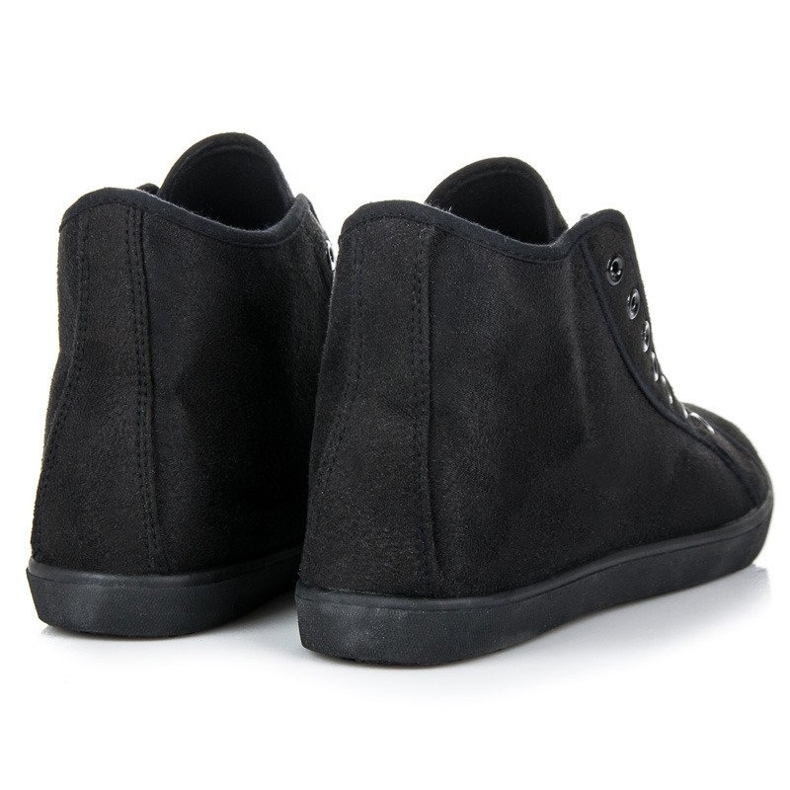 Svarta high-top sneakers 2