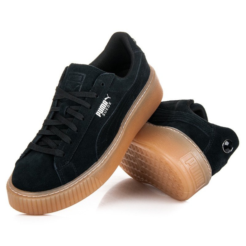 Puma Mocka Platform Jewel Jr svart 2
