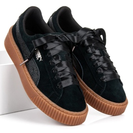 Puma Mocka Platform Bubble WN`S svart 1