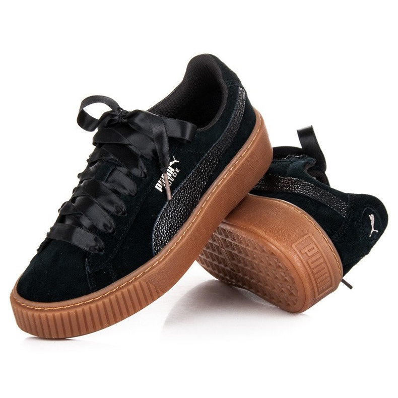 Puma Mocka Platform Bubble WN`S svart 2