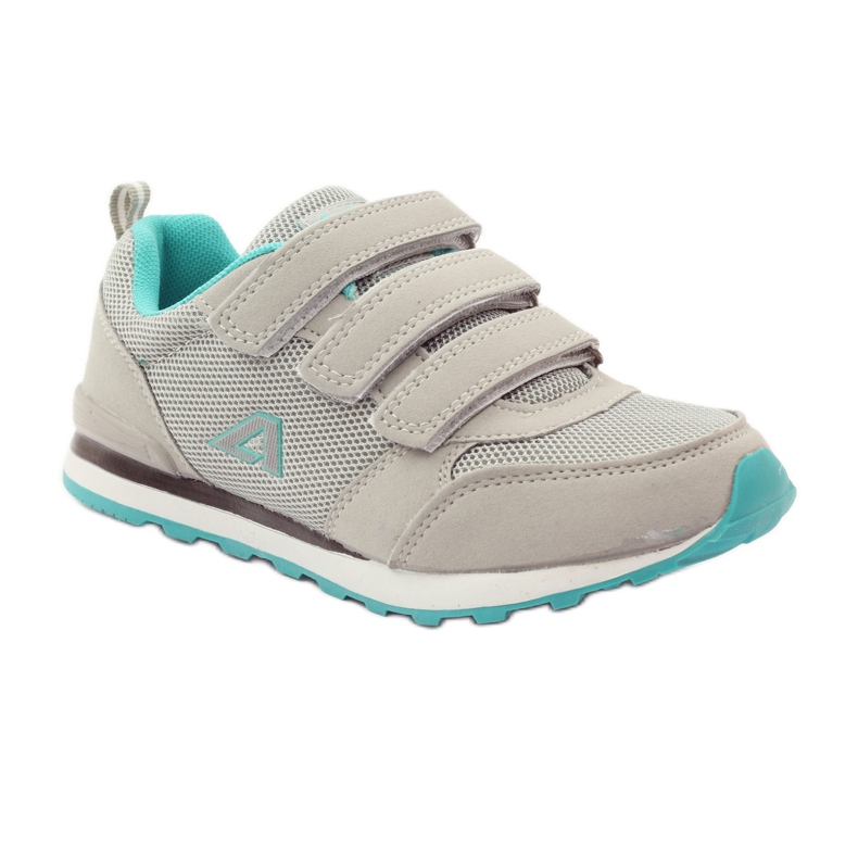 American Club Amerikanska läder innersula sportskor grön grå 1