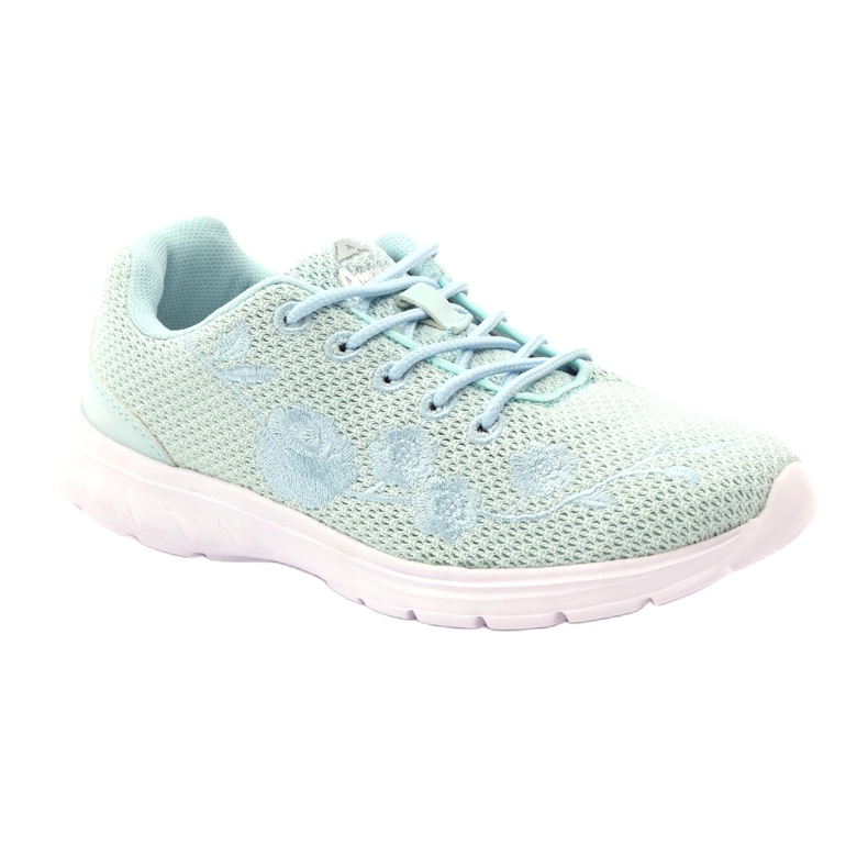 American Club Amerikanska läder innersula sportskor mångfärgad blå 1