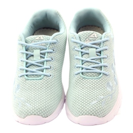 American Club Amerikanska läder innersula sportskor mångfärgad blå 4