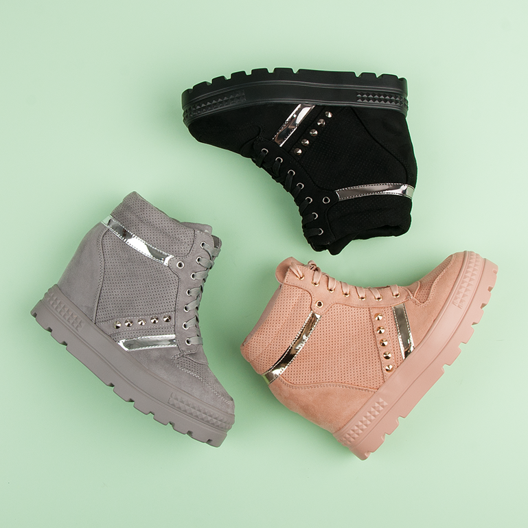 Bestelle Plattformssneakers svart 1