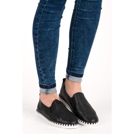 Seastar Openwork Slip On Sneakers svart 2