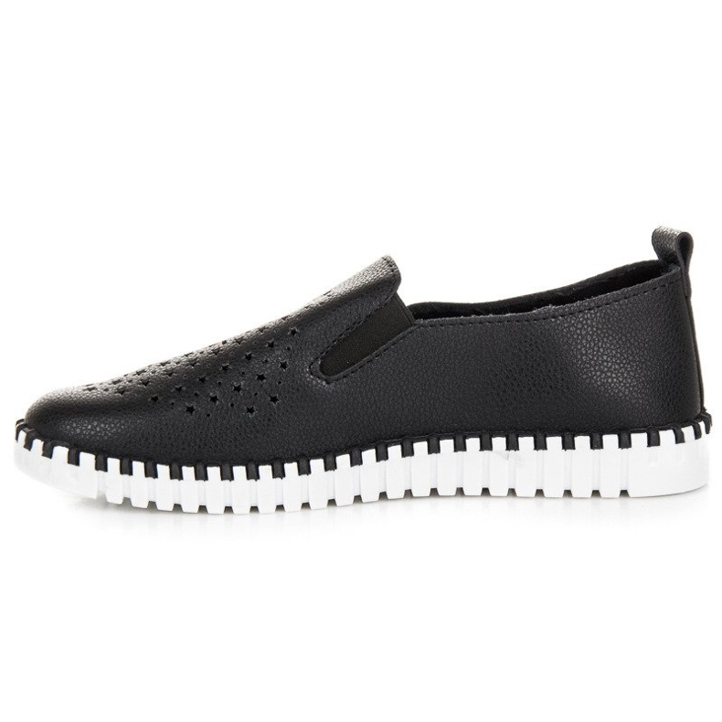 Seastar Openwork Slip On Sneakers svart 1