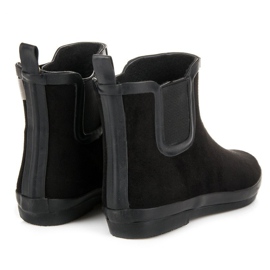 Kylie Galoscher i mocka för kvinnor svart 1