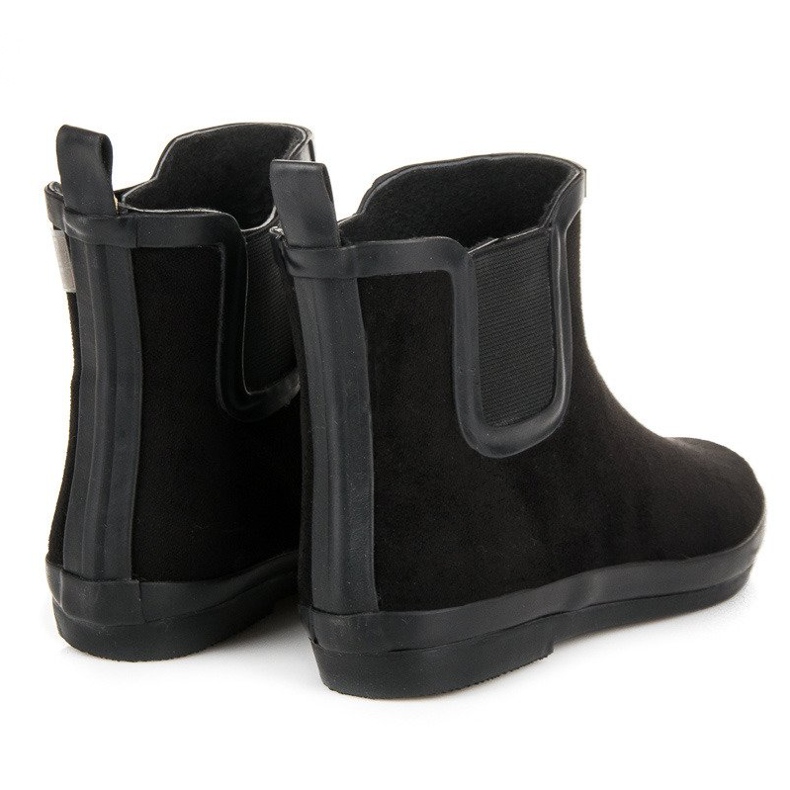 Kylie Galoscher i mocka för kvinnor svart 1