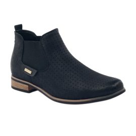 Svarta Slip-on Filippo Jodhpur stövlar 1