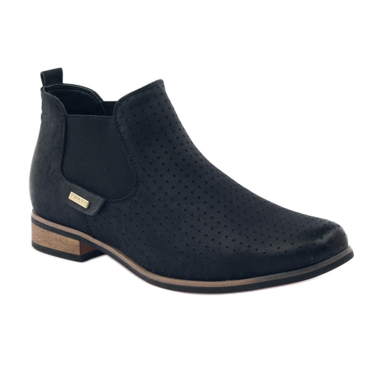 Svarta Slip-on Filippo Jodhpur stövlar 1