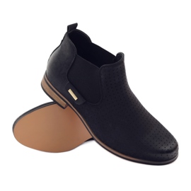 Svarta Slip-on Filippo Jodhpur stövlar 3