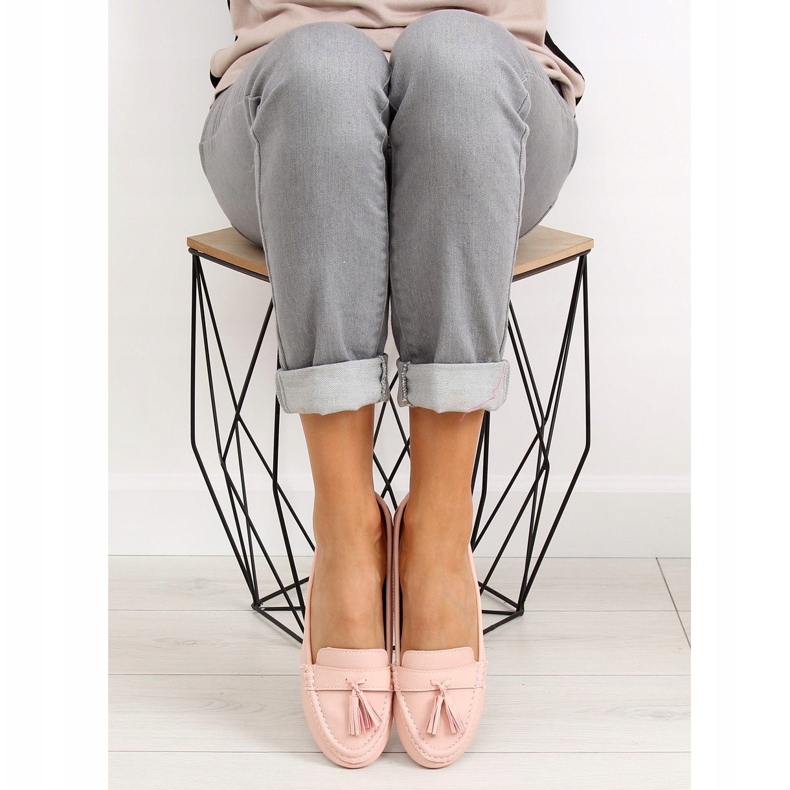 Rosa Rosa loafers för kvinnor 3147 Rosa 2