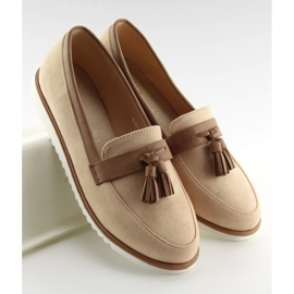 Beige loafers dam 9167 Beige 1