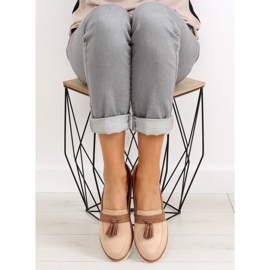 Beige loafers dam 9167 Beige 2