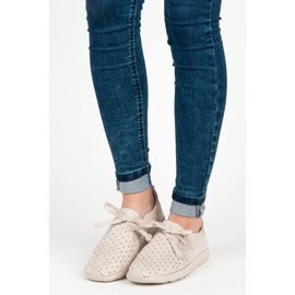 Kylie Mocka Openwork Slipons brun 1