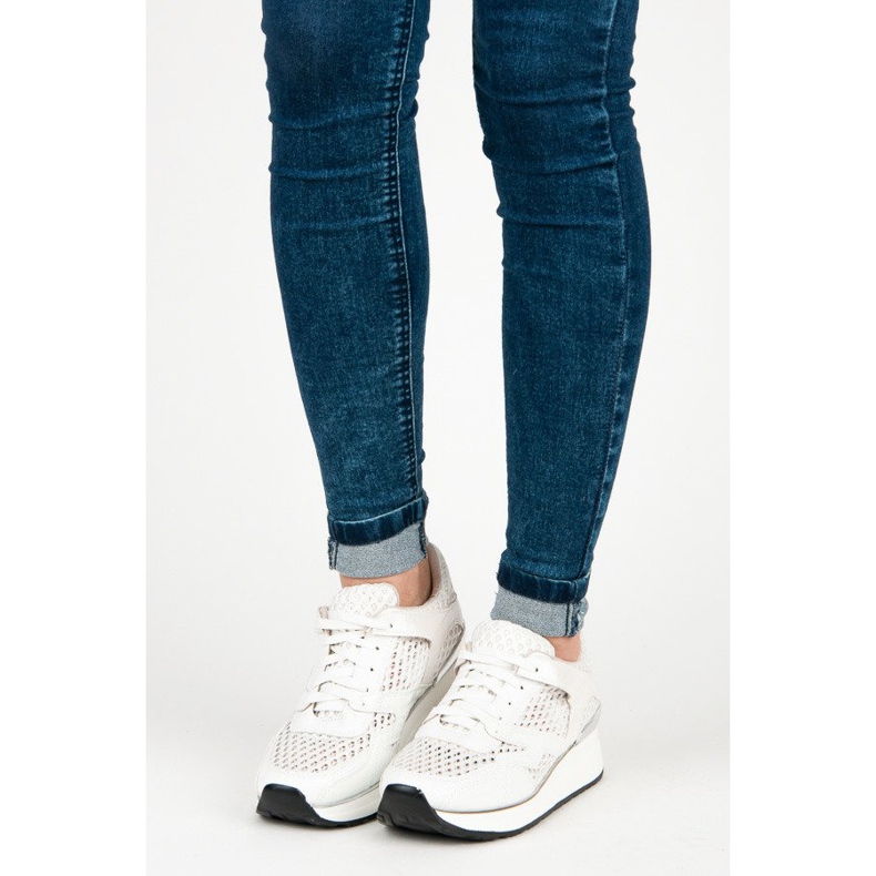 Kylie Vita sneakers med mesh 1