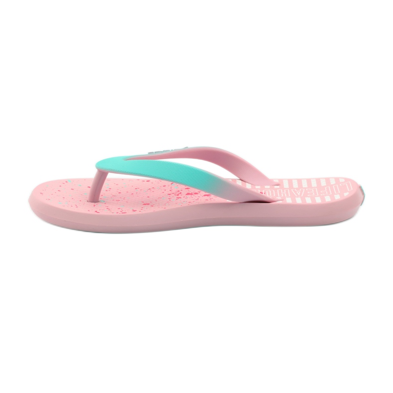 Rider 82365 barnflip-flops rosa grön 2