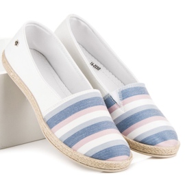 Slip on vices espadrillor vit 1