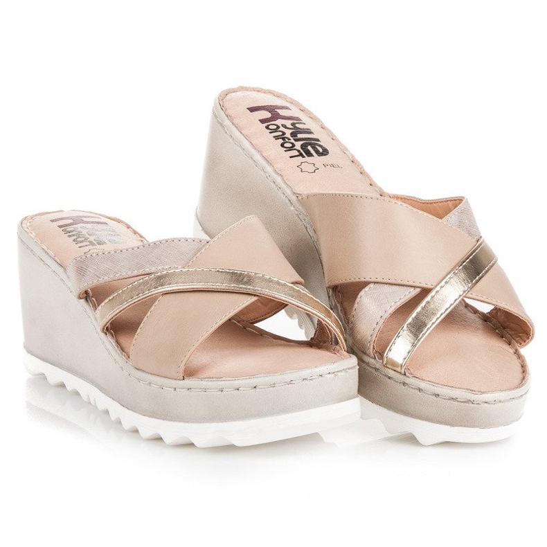 Kylie Kiltofflor brun 1