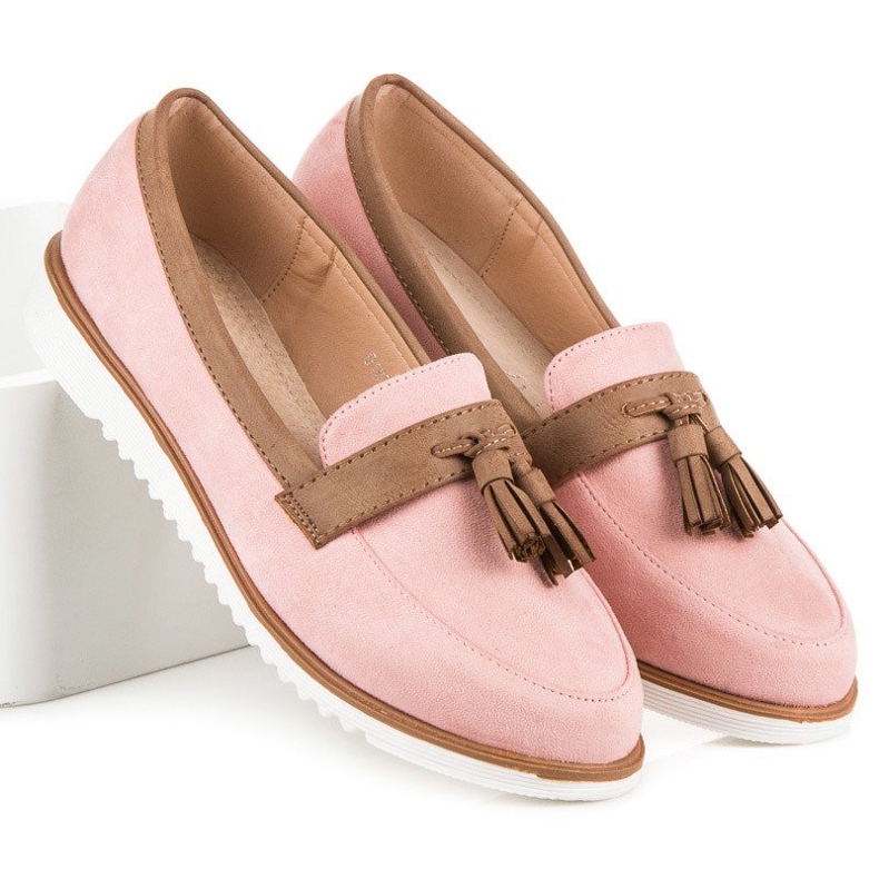 Boho VICES rosa loafers 1