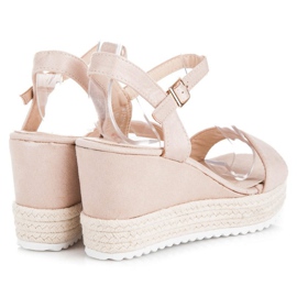 Seastar Wedge espadrillesandaler brun 2