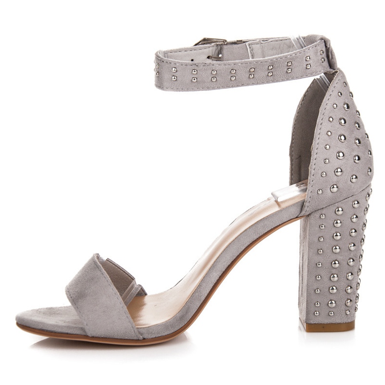 Seastar Mockasandaler på en stolpe grå 1