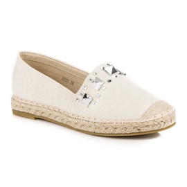 Coura Beige espadrillor gul 1