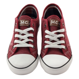 Mcarthur 01-BG vinröda halvsneakers mångfärgad brun vit 5