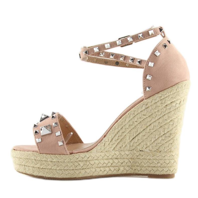Espadriller på kilar rosa 100-862SC rosa 2