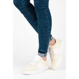 Sport Mocka sneakers gul 1